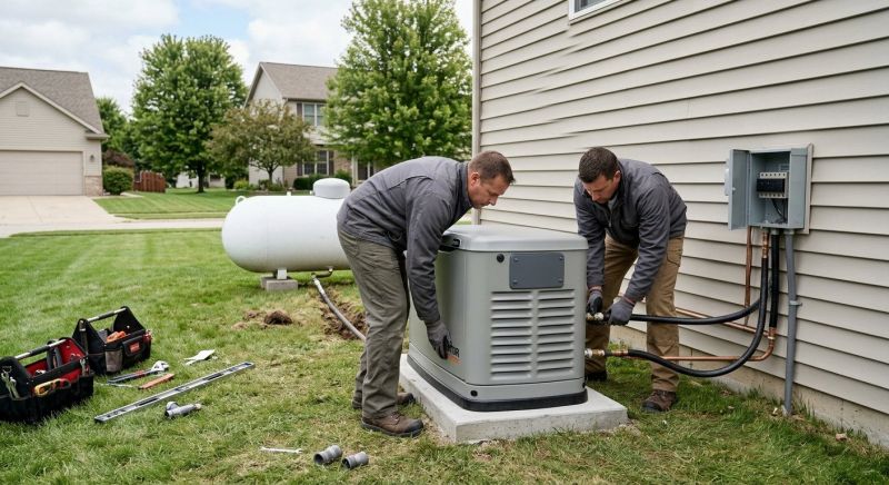 Gas Generator Installation in Conroe, TX