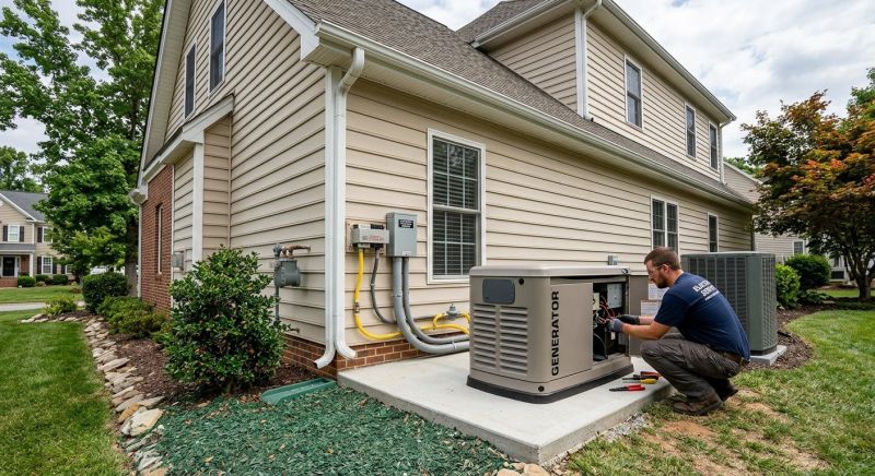 Propane Generator Installation in Conroe, TX