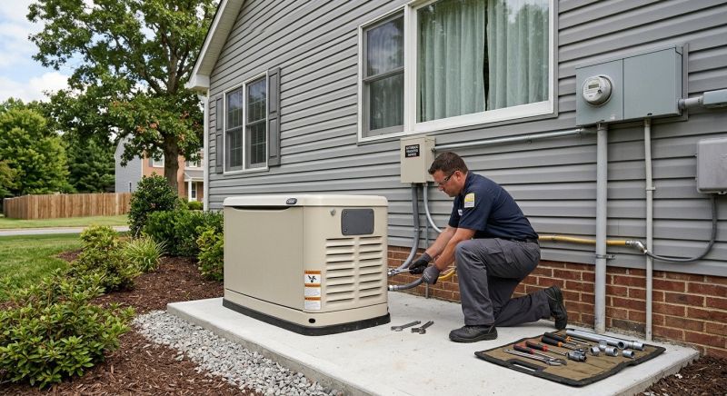 Standby Generator Installation in Alpharetta, GA