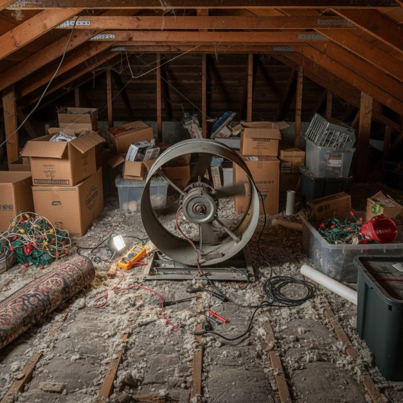 Attic Exhaust Fan Repair in Alpharetta, GA