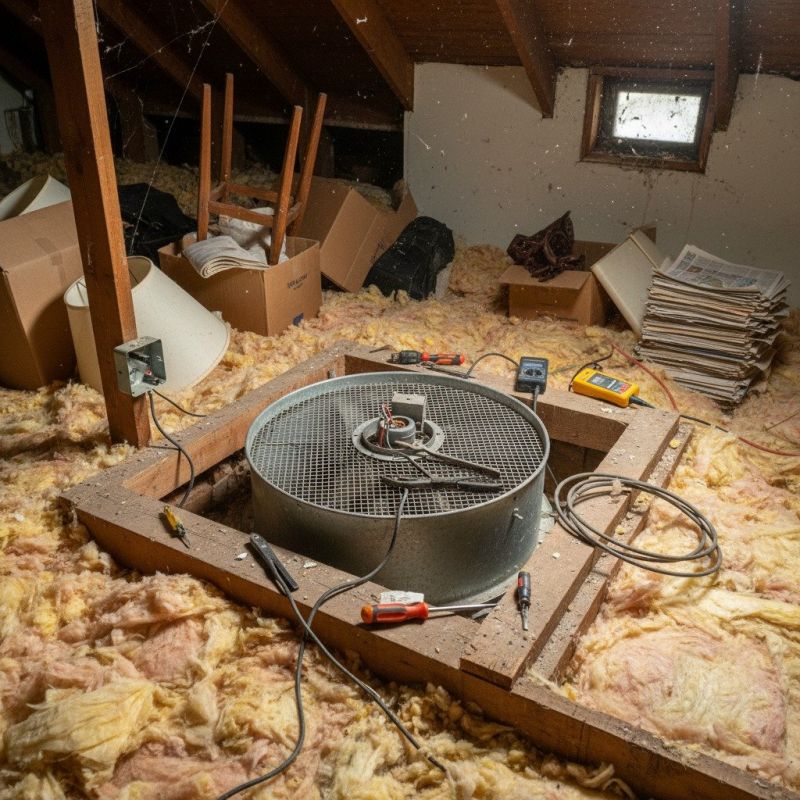 Attic Exhaust Fan Repair in Heber City, UT