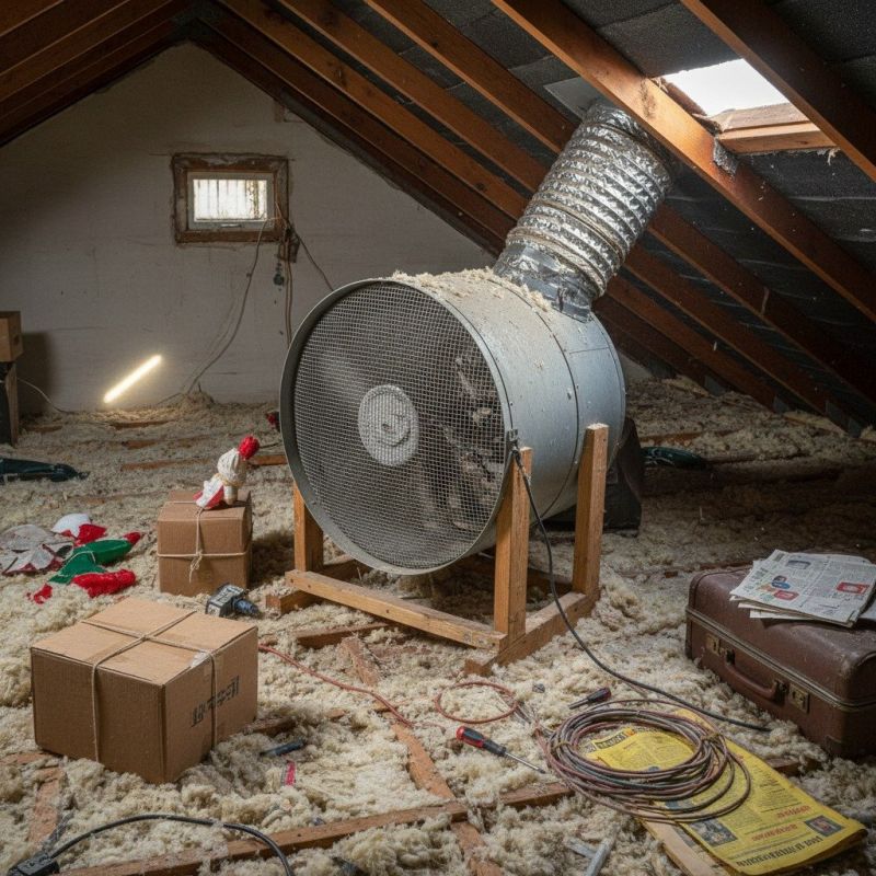 Attic Fan Repair in Alpharetta, GA