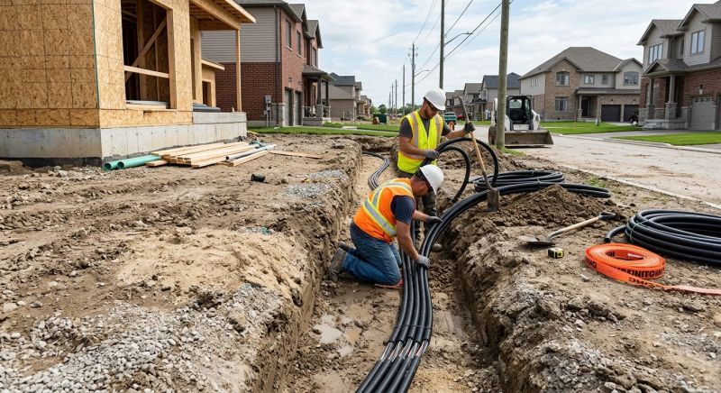 Buried Conduit Installation in Heber City, UT