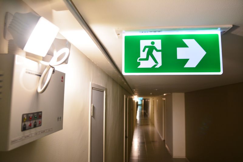 Fire Exit Sign Installation in Alpharetta, GA