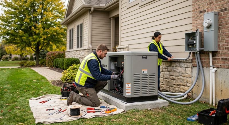 Gas Generator Installation in Conroe, TX
