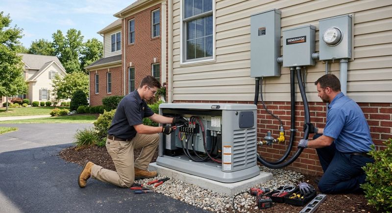 Generator Hookup Service in Conroe, TX