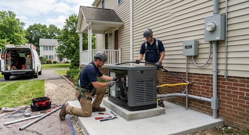 Generator Installation in Conroe, TX