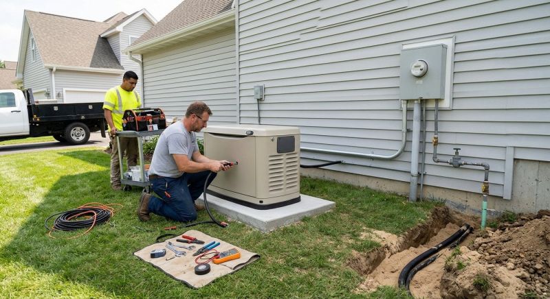 Home Generator Installation in Alpharetta, GA
