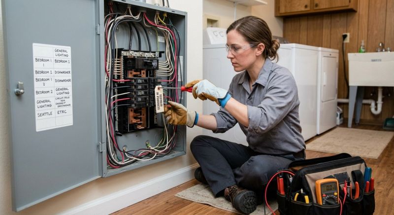 Main Breaker Panel Repair in Orem, UT