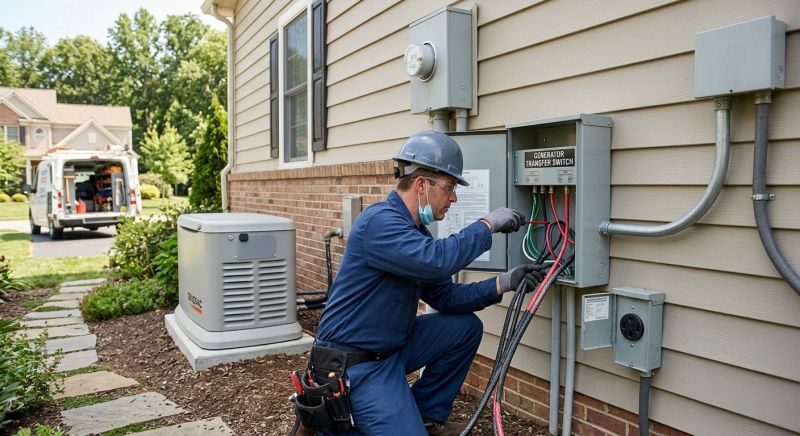 Residential Generator Service in Conroe, TX