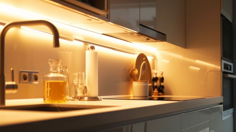 Uses less power compared to traditional lighting, reducing electricity costs